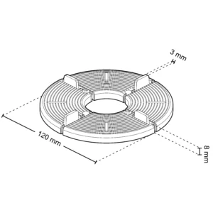8 mm teraszburkolat távtartó